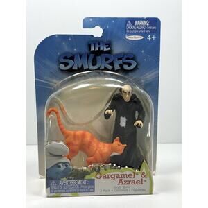 The Smurfs Jakks Pacific Gargamel and Azrael Figures